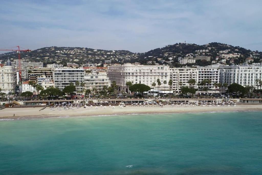 Palais Miramar - Suite & G17 - Vue Mer - Croisette Emplacement Unique -20 Plage - Wifi - Clim Cannes Ngoại thất bức ảnh