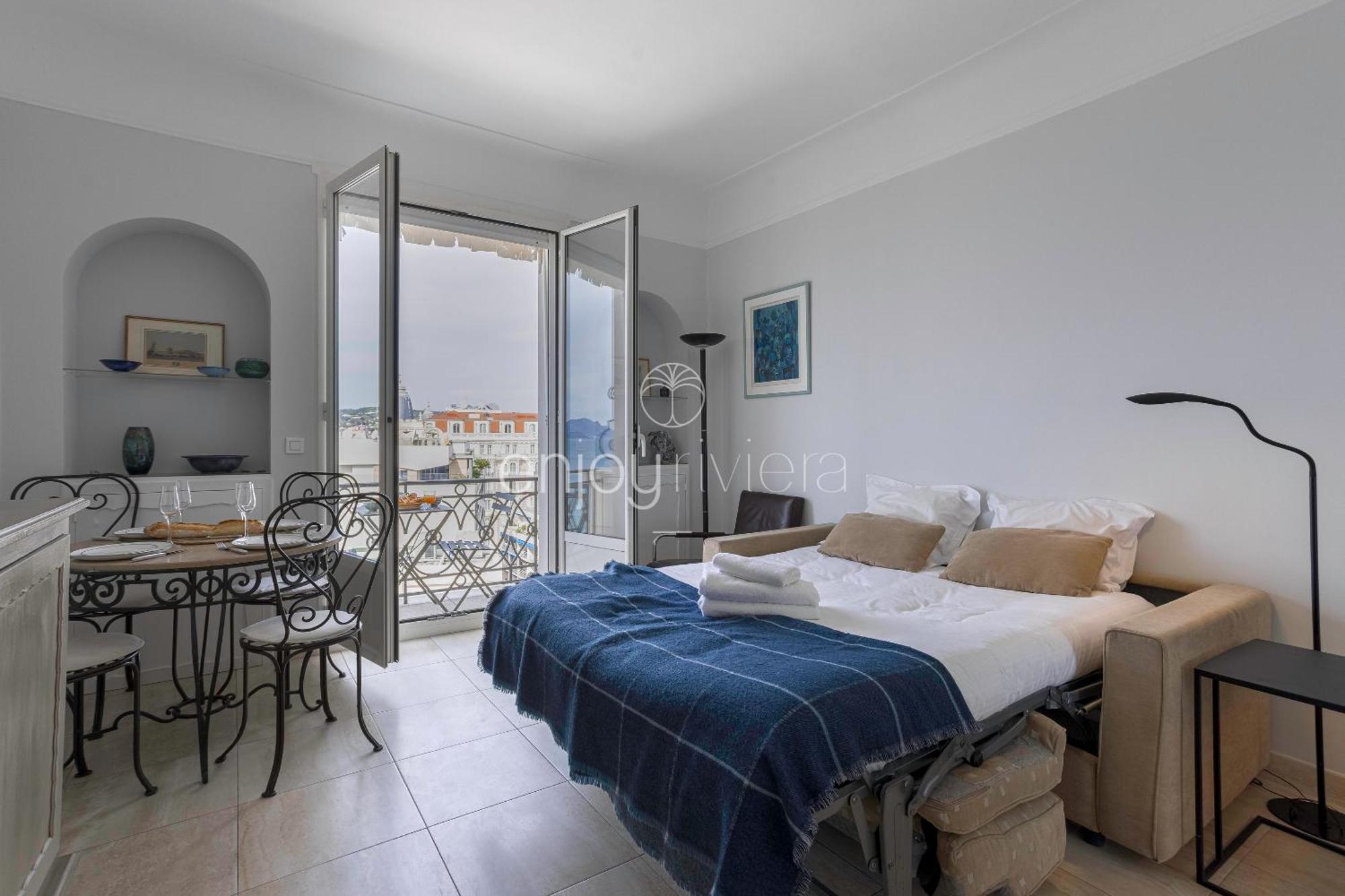 Palais Miramar - Suite & G17 - Vue Mer - Croisette Emplacement Unique -20 Plage - Wifi - Clim Cannes Ngoại thất bức ảnh