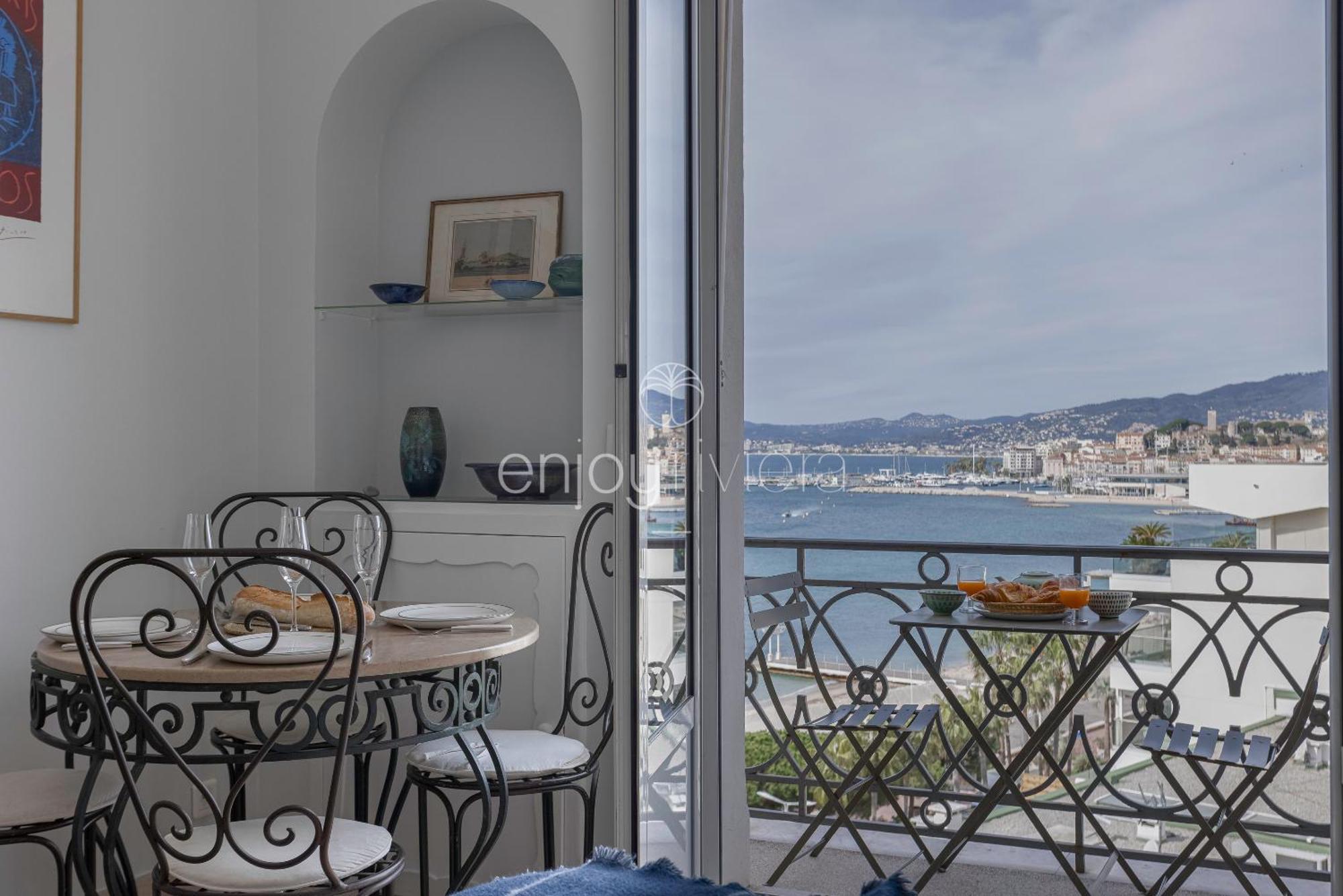 Palais Miramar - Suite & G17 - Vue Mer - Croisette Emplacement Unique -20 Plage - Wifi - Clim Cannes Ngoại thất bức ảnh