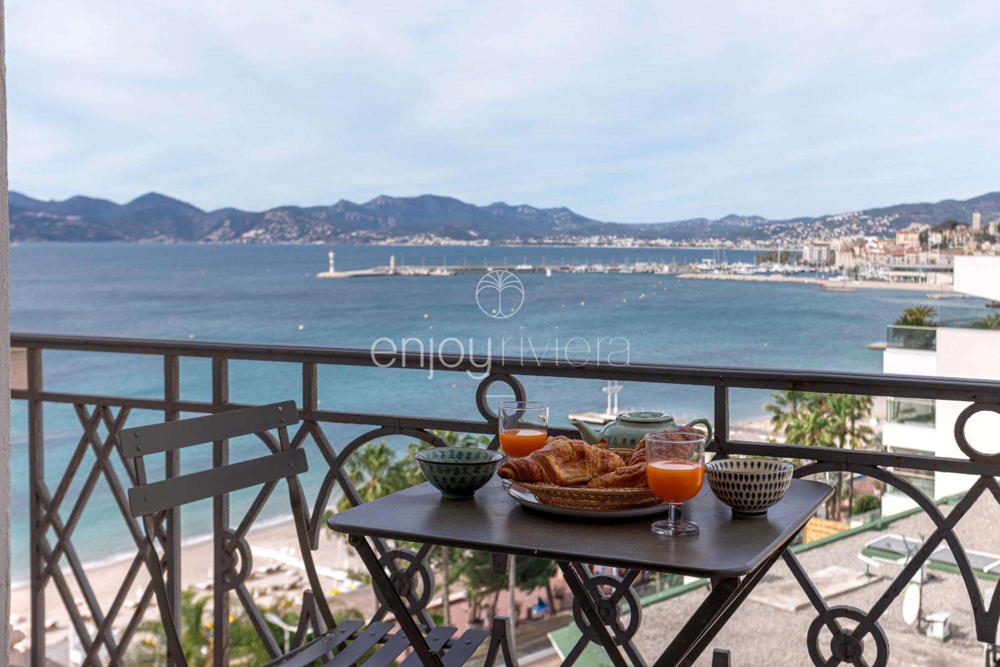Palais Miramar - Suite & G17 - Vue Mer - Croisette Emplacement Unique -20 Plage - Wifi - Clim Cannes Ngoại thất bức ảnh